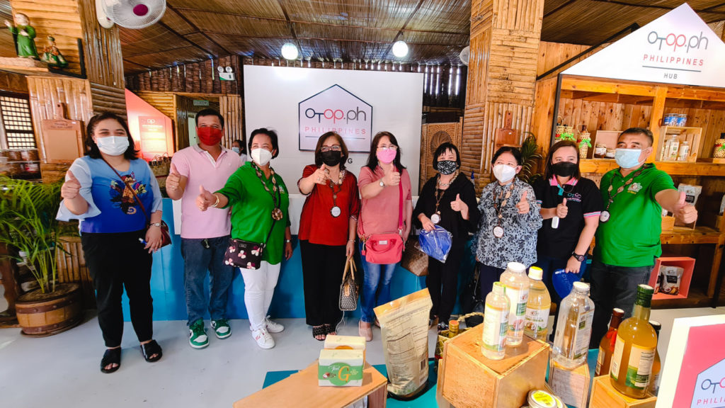 DTI Quezon successfully launched the second OTOP Philippines Hub in Tiaong, Quezon