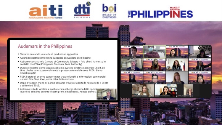 Screenshot of participants during the business forum Screenshot of participants during the business forum