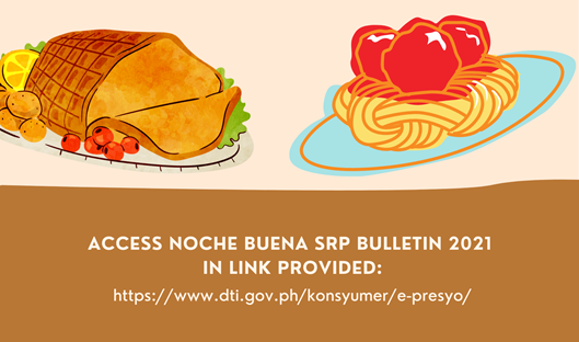 DTI releases SRP for Noche Buena items