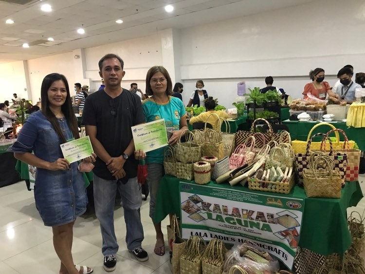 In photo: Lala Ladies with their products