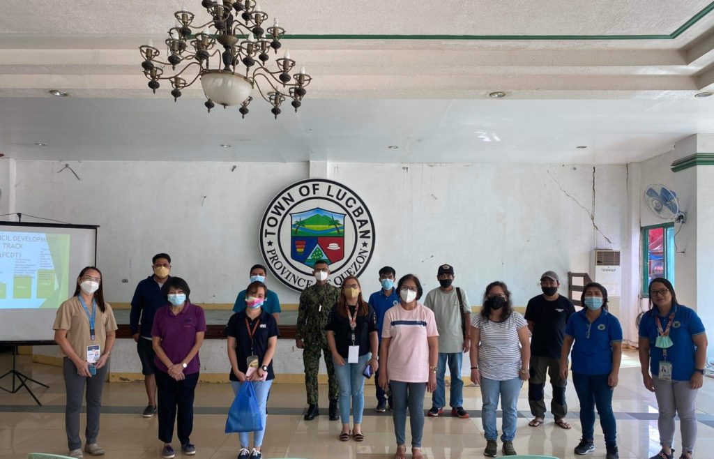 Group photo of the attendees of LPCC orientation and benchmarking