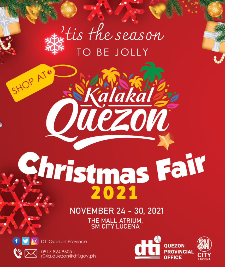 Kalakal Quezon Christmas Fair 2021 Infographics