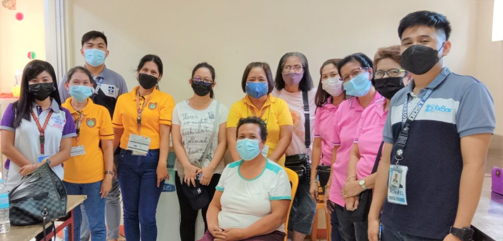 in photo: DTI Quezon through Negosyo Center Calauag assists the Calauag Association of Micro-Entrepreneurs during the DOST Quezon’s Site Visit of the CAME’s Production Facility