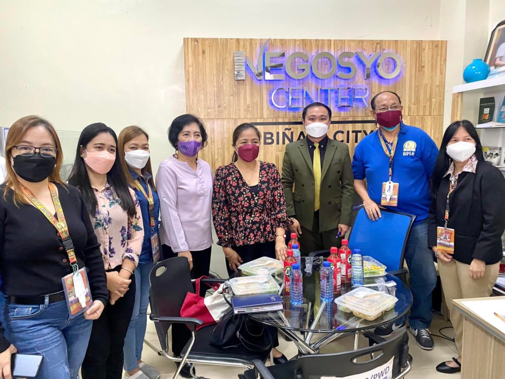 Group photo of the attendees of Laguna Business Code creation consultation