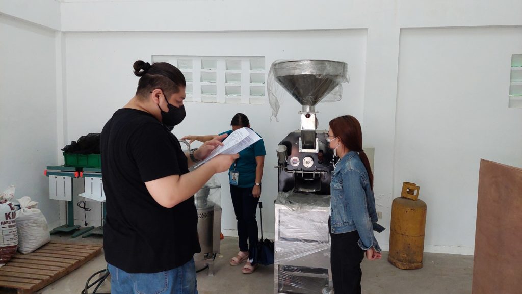 Production site of the Quezon Food and Herbal Processing Center