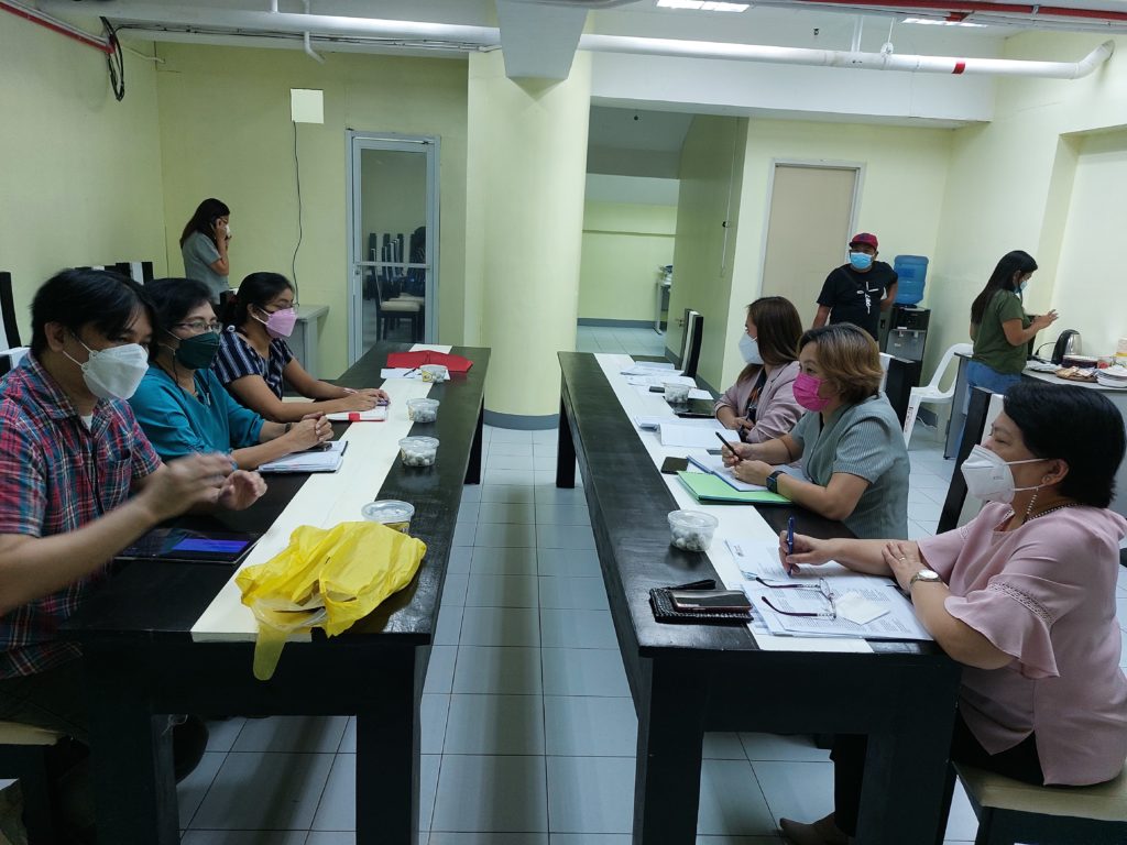 in photo: participants of Focal Group Discussion on Laguna Business Code