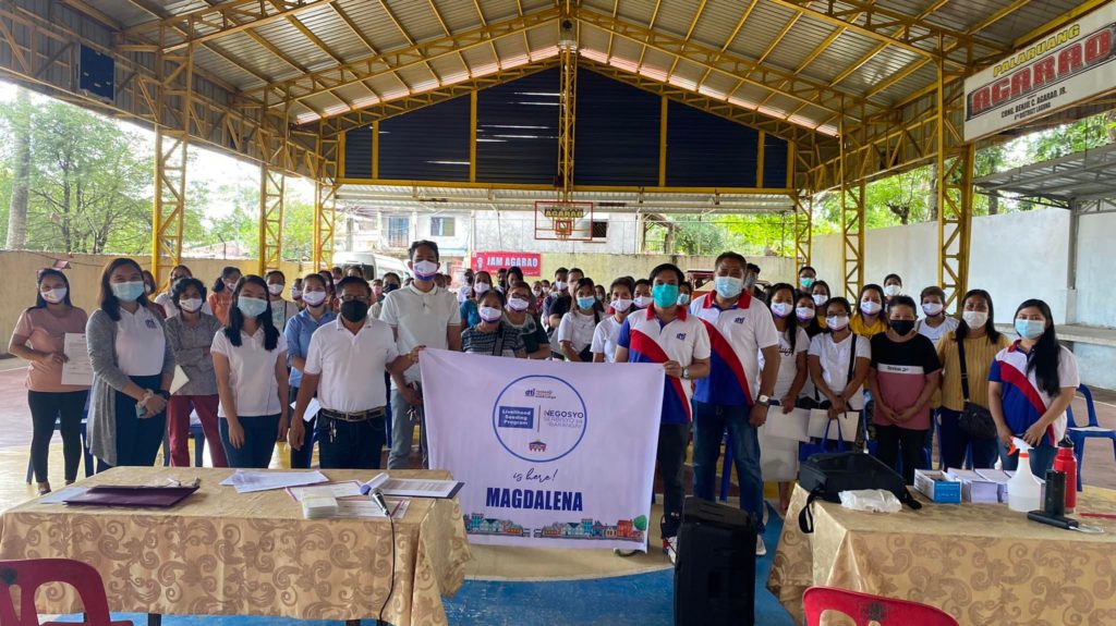 Group picture of the attendees of LSP-NSB ceremonial awarding