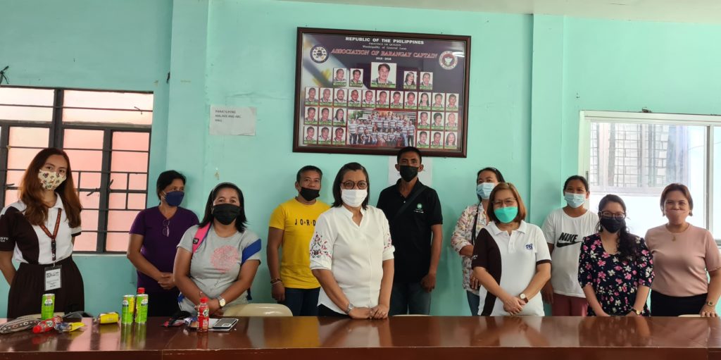 In photo: DTI SSF Quezon Team together with Samahan ng Magsasaka ng Nieva and Samahan ng Magsasaka ng San Nicolas