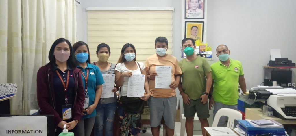 NC Lucena together with the identified beneficiaries of LSP-NSB