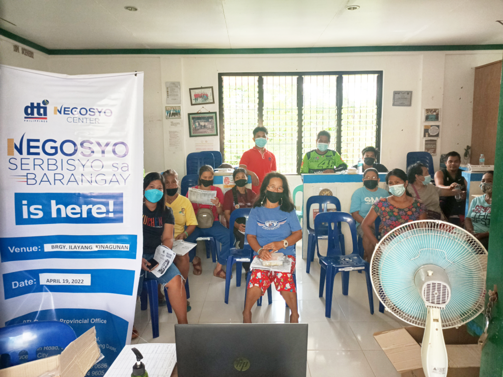 Photos of the LSP-NSB beneficiaries