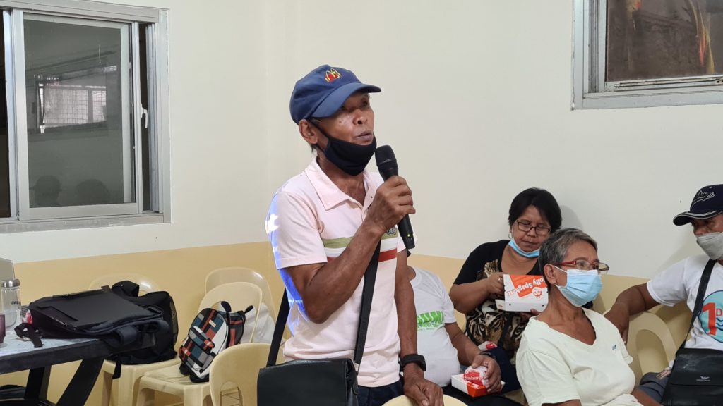 In Photo: Participants of Orientation asking questions to the presenter