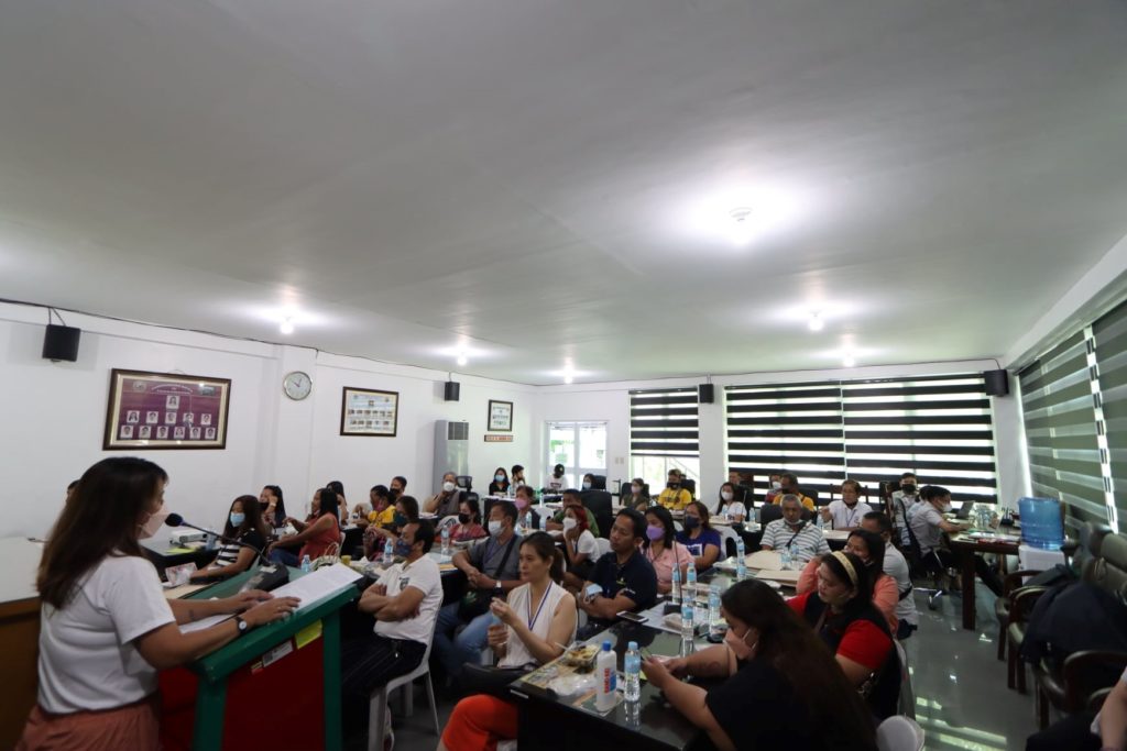 Participants listening to the speaker
