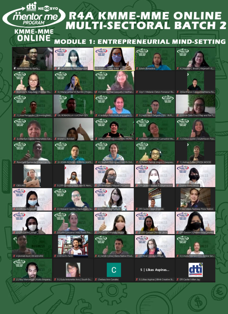 Crowd shot of the participants of webinar