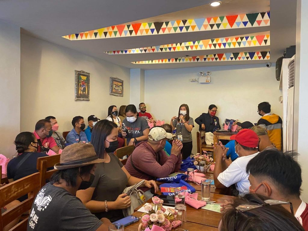 Senior Trade and Industry Development Specialist Marlene G. De Luna presented business entrepreneurship thru the Pangkabuhayan sa Pagbangon at Ginhawa (PPG) program