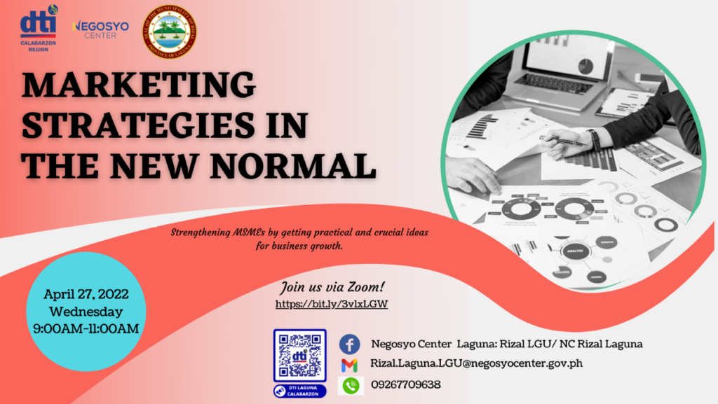 Marketing strategies in the new normal