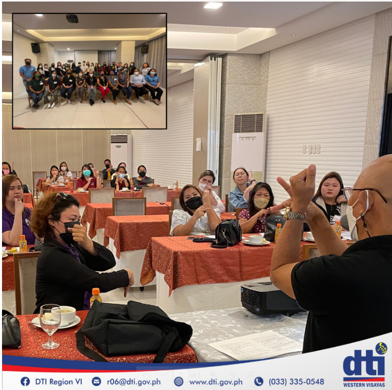 Photo of the advanced training for Business Counselors and focal persons for PWDs