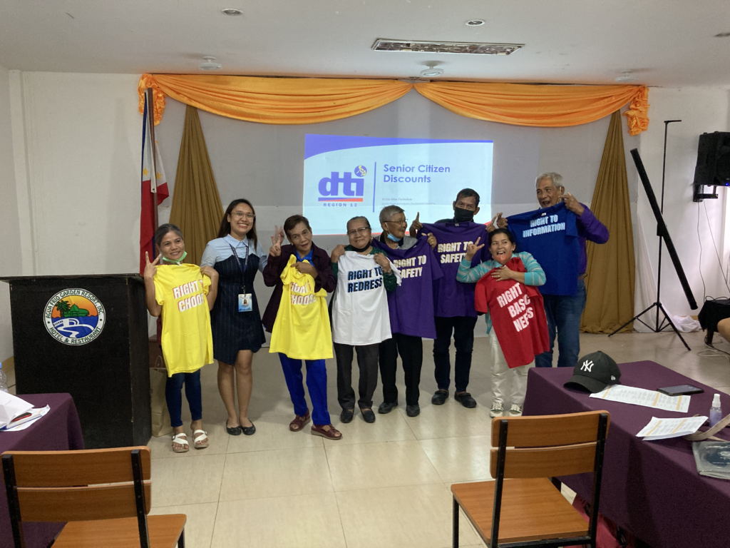 Winners of trivia during the seminar