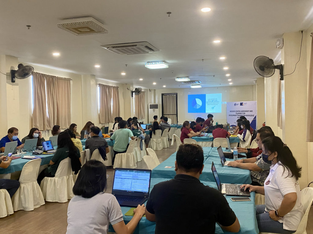 Assessment and planning session for Negosyo Center Business Counselors