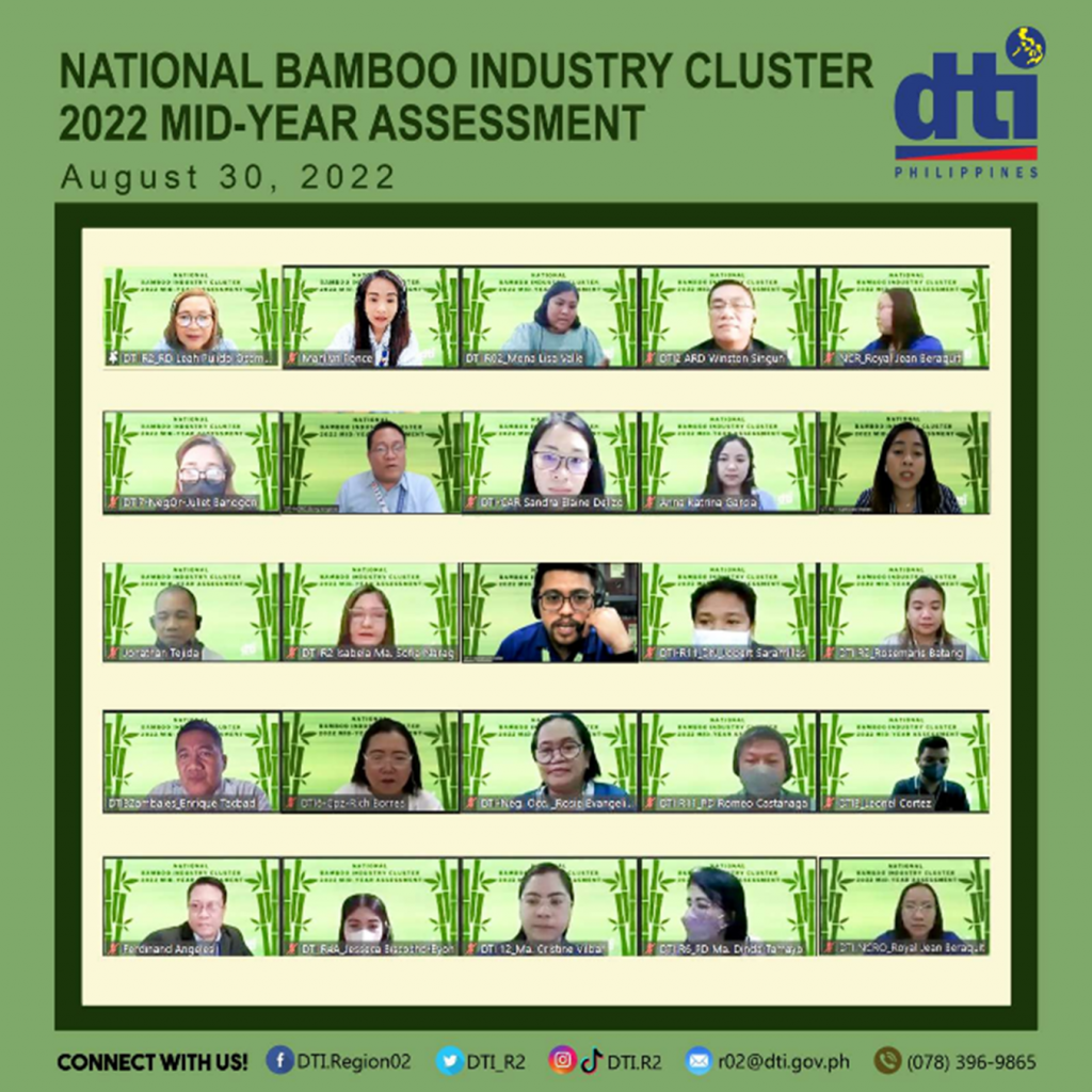 screengrab of participants