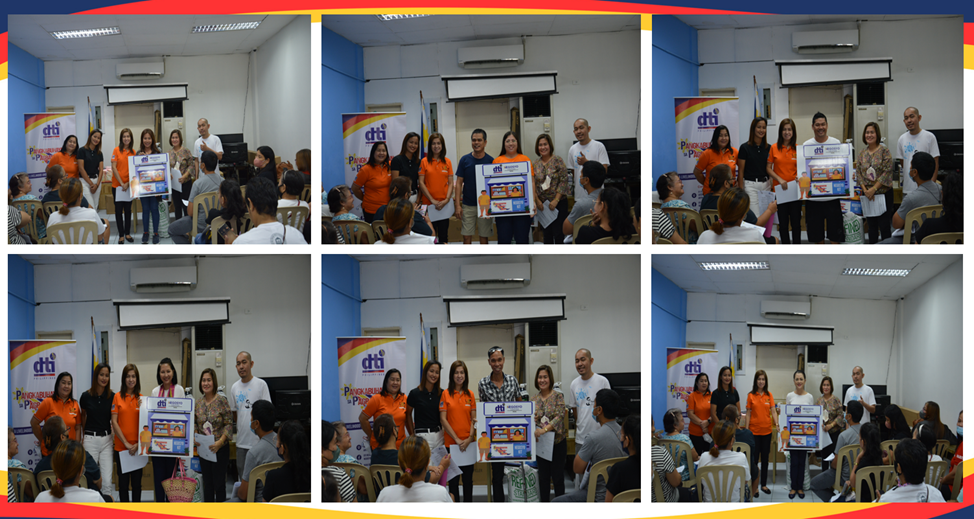 Captured photo of PPG Livelihood Kits from Rizal