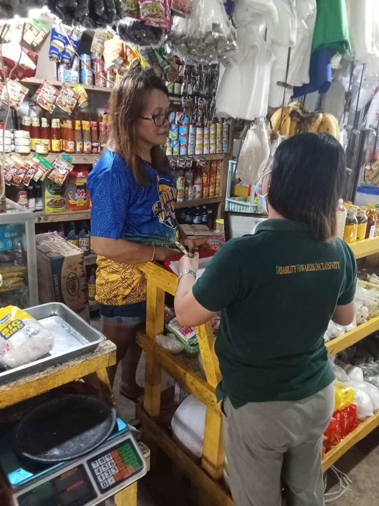 Negosyo Center Business Counselor, while giving information about BN Certificates