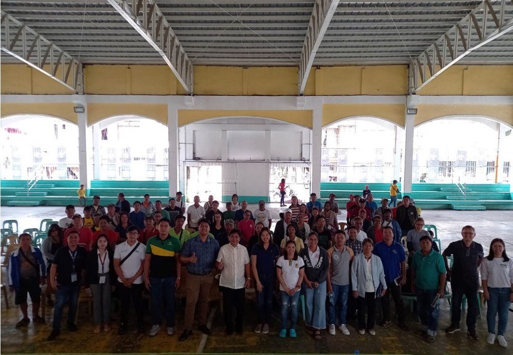 DTI through its Negosyo Center, Philippine Coconut Authority, Department of Agriculture, together with the coconut farmers from Polillo, Quezon.