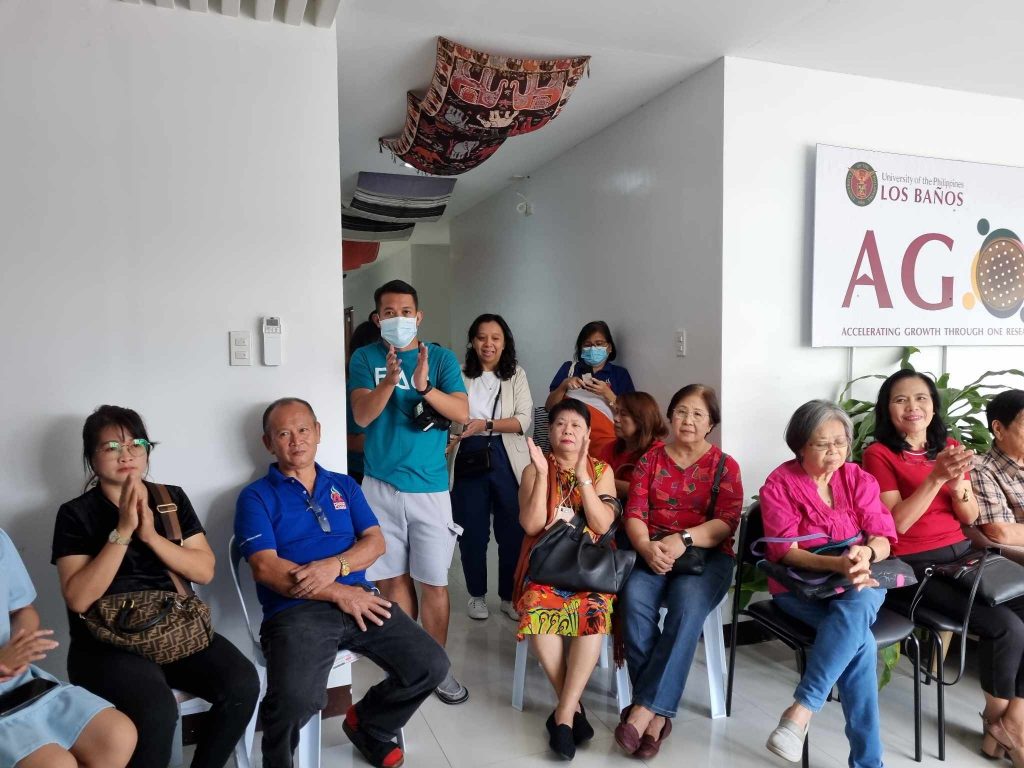 DTI Laguna together with personnel from UPLB in celebration of UPLB Expe Expo.