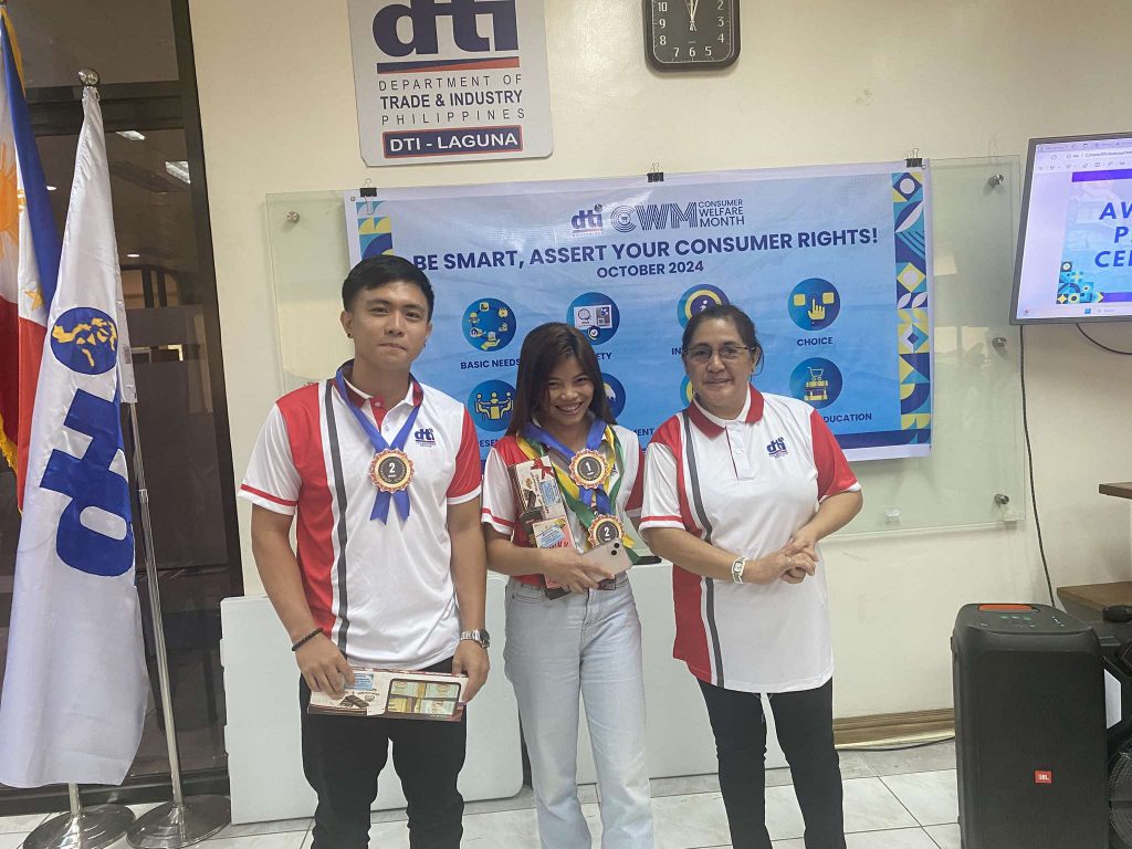 DTI-Laguna Trains Business Counsellors to Intensify Consumer Education and Protection