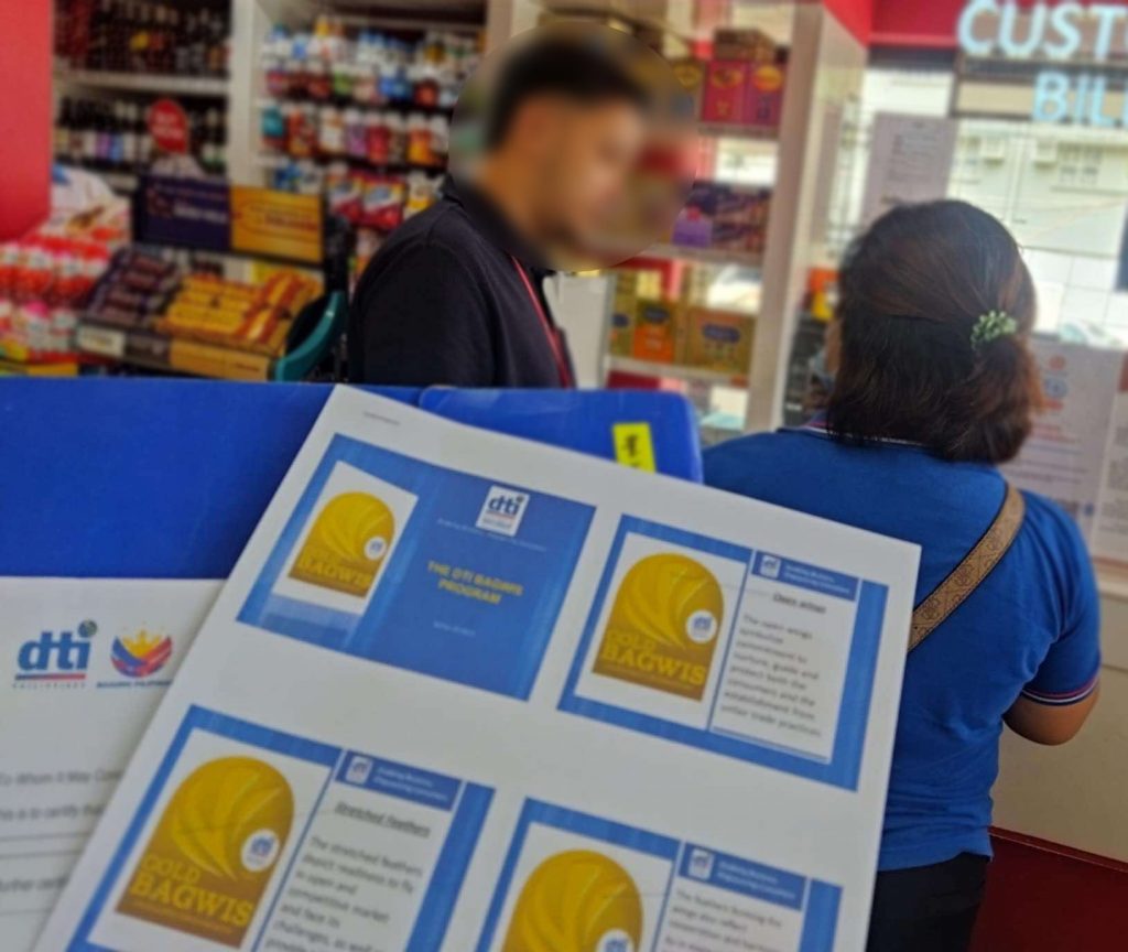 08292024_DTI-Laguna Inspects 7 Retail Establishments in Line with the DTI Bagwis Awards