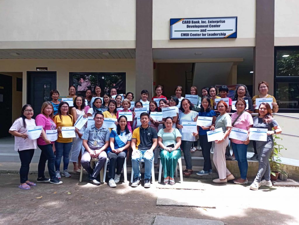 DTI-Laguna and CARD-MRI Development Institute, Inc. Empower Aspiring and Current MSMEs