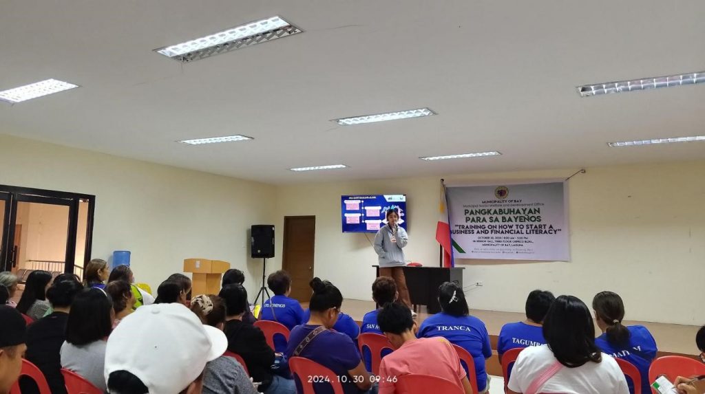 11052024_DTI Negosyo Centers Provide Entrepreneurial Seminar during the “Pangkabuhayan para sa Bayeños” (2)