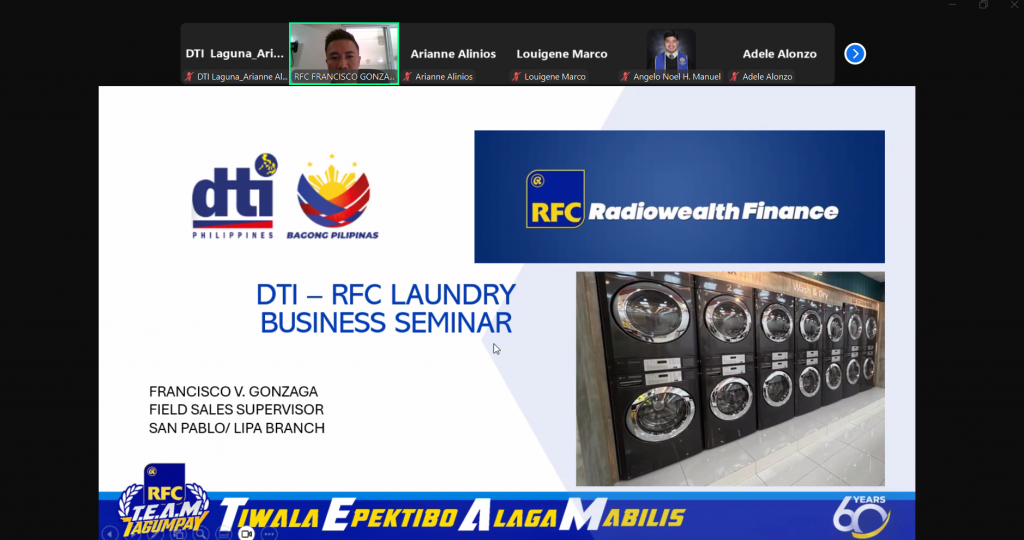 11052024_Negosyo Center San Pablo City Conducts Webinar on Financing Loan for Laundry Business in Laguna