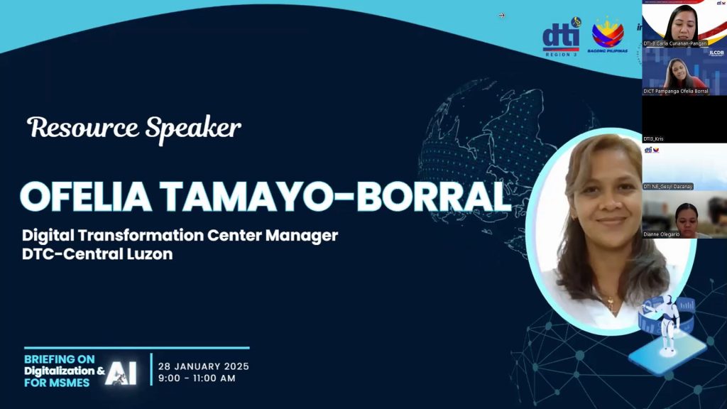 A poster of the resource speaker for the seminar.