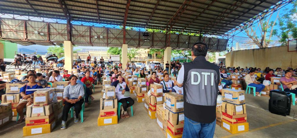 Asec. Tolentino is talking to the MSMEs.