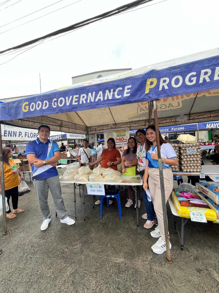 In photo: DTI-Laguna Highlights MSMEs Product through the Successful Conduct of Kadiwa ng Pangulo