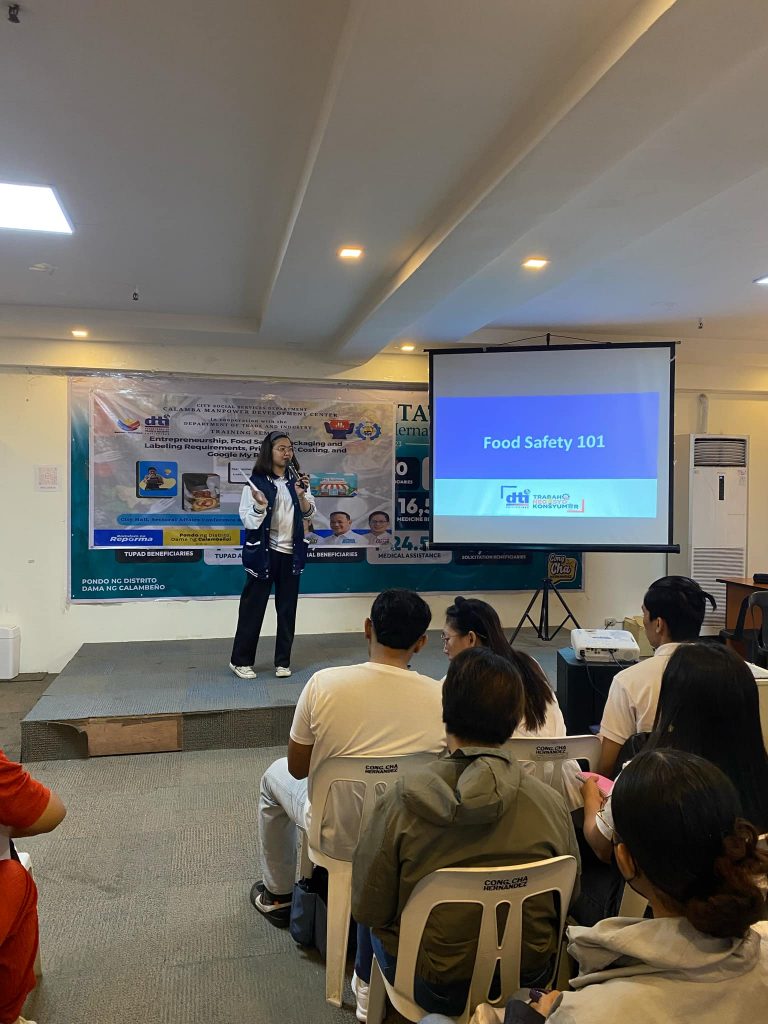 In photo: DTI, CMDC Continue to Provide Capacity Building Seminars on Entrepreneurship