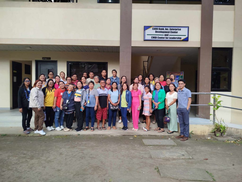 In photo: DTI and CMDI Launch 2025 with Livelihood Training in Bay, Laguna