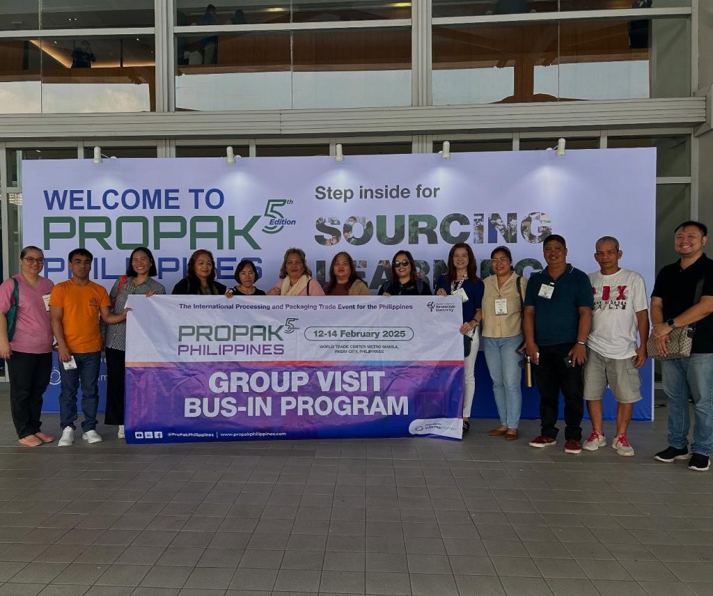 In photo: DTI Rizal and Rizal MSMEs participated in ProPak Philippines 2025