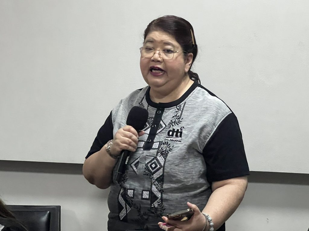 Regional Director Marissa C. Argente saying how grateful she is to the participation and support of the LGUs