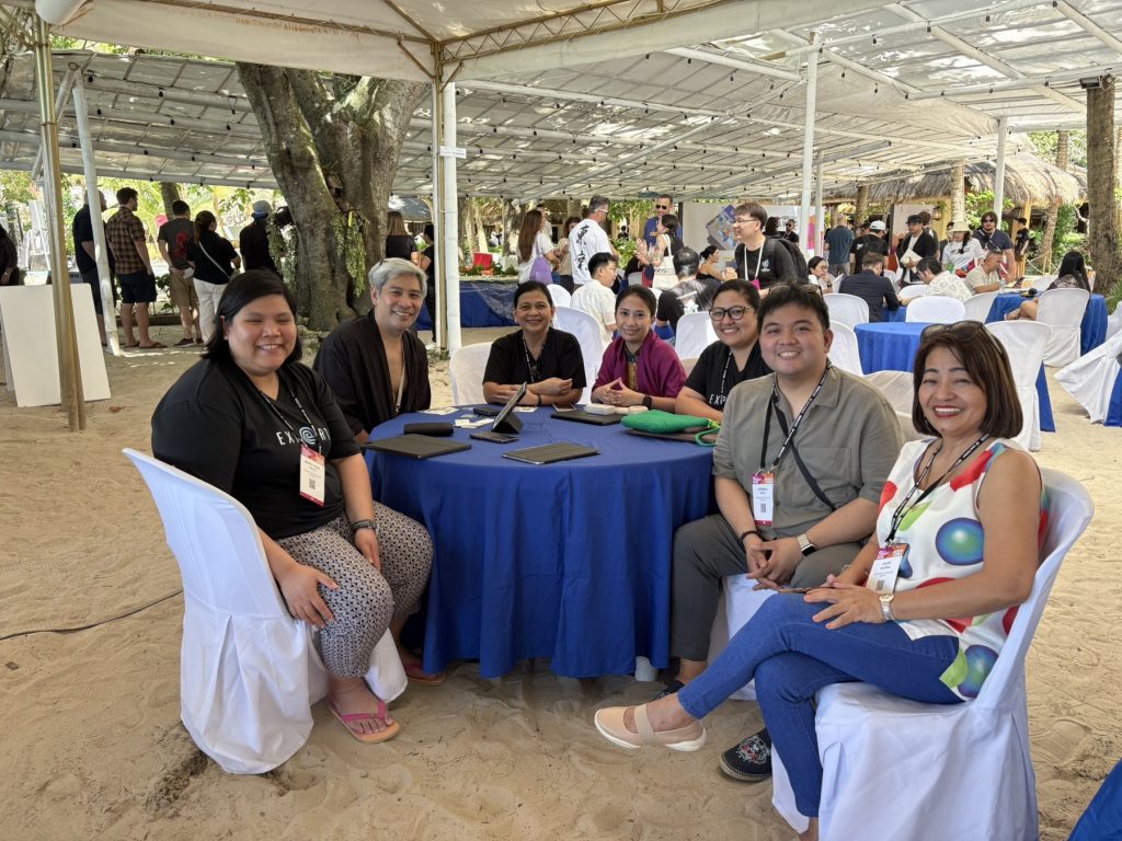 From L-R: Director Bianca Sykimte, DTI EMB; Executive Director Daniel Enriquez, Animation Council of the Philippines, Inc. (ACPI); Division Chief Ma. Teresa Loring, DTI-EMB; Ms. Micah Ronquillo, Administrative and Program Officer, ACPI; Assistant Director Katrina Rivera; DTI-EMB; FTSO Jeremy Reyes, DTI-FTSC; Director Lilian Salonga, DTI-CIG at the event