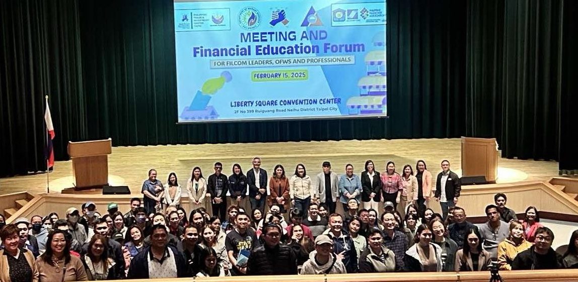 Participating delegates at the Taipei Financial Education Forum last February 15, 2025 at Liberty Square Convention Center