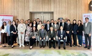 A Japanese business delegation, headed by OIBA Chairman Koichi Itano, engages in discussions with BOI Undersecretary Ceferino Rodolfo to explore potential investment opportunities in the Philippines.
