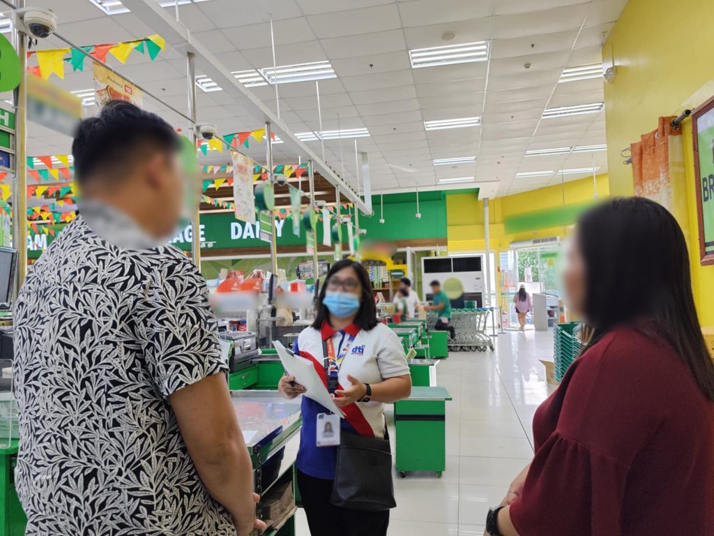 DTI-Laguna Conducts Assessment for the DTI Bagwis Awards in Victoria