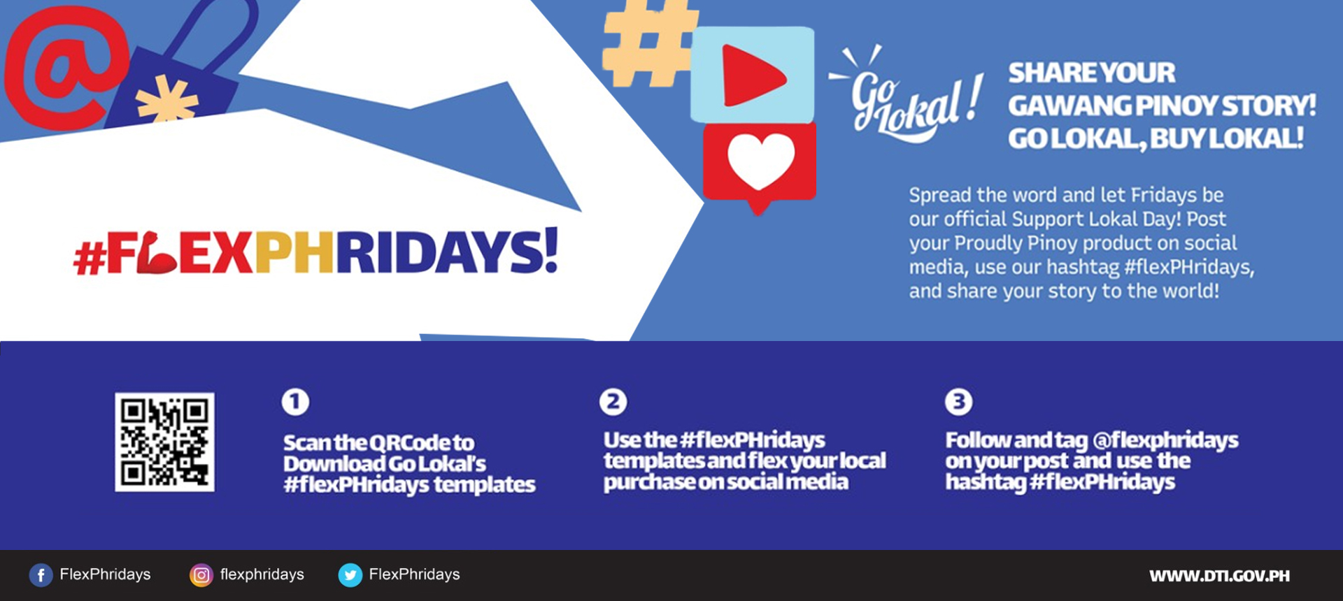 Go Lokal Banner Department of Trade and Industry Philippines