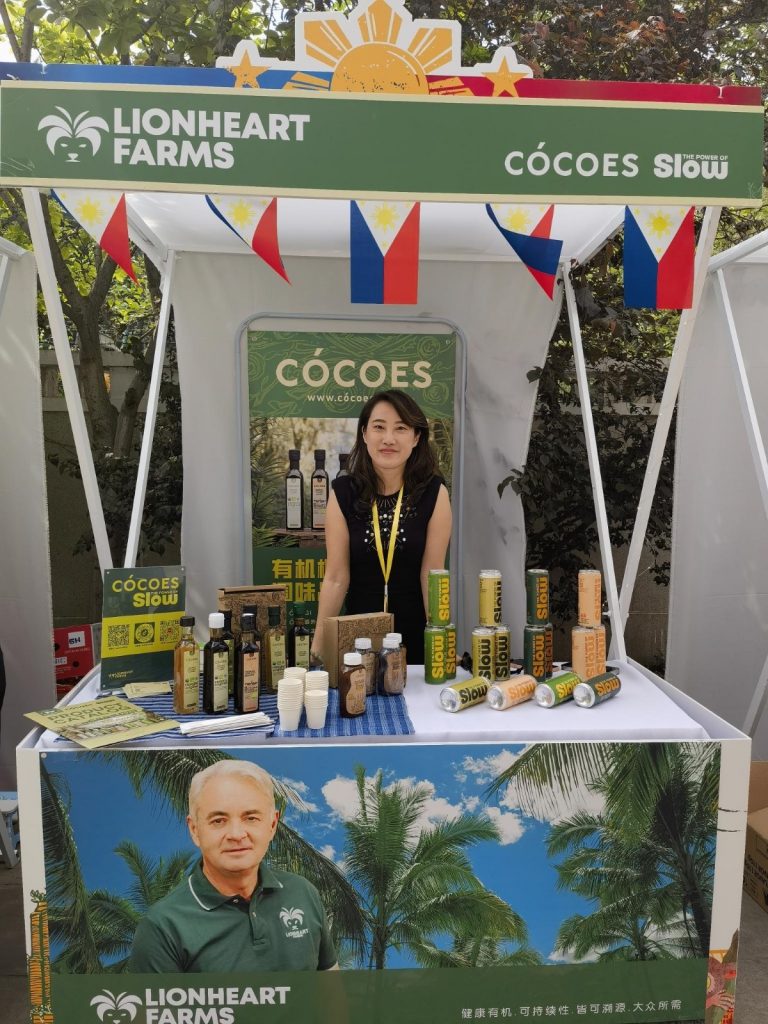 Lionheart Farms’ booth at the 2025 Philippine Fair