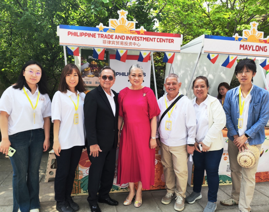 PTIC-Beijing with Ambassador and Madam FlorCruz
