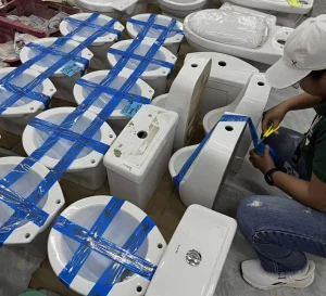DTI enforcement team inspects and seals uncertified products in Palawan during a June 2025 operation targeting substandard goods in hardware and appliance stores.