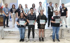 DTI officials and MSME representatives during the loan awarding ceremony in Laguna, part of the "DTI Secretary Goes to the Regions" initiative held on June 26, 2025