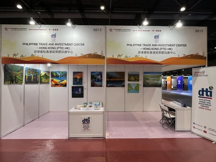 The 18 square meter booth of PTIC-HK during the AHKE 2025.