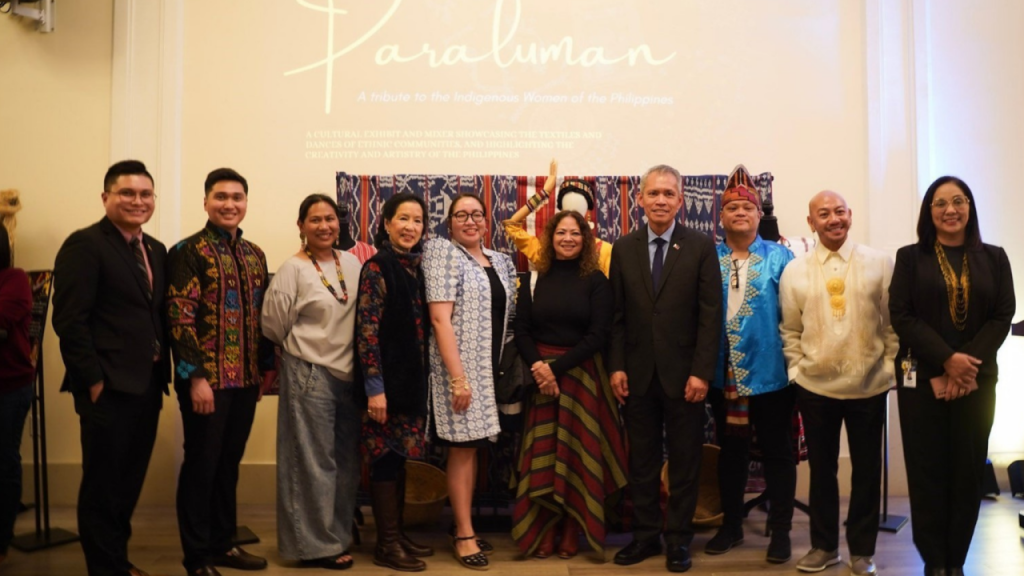 In cover photo: Trade Commissioner Anne Marie Kristine Umali, Philippine Trade and Investment Center - Silicon Valley (fifth from left) and Philippine Consul General in San Francisco Neil Frank Ferrer  (fourth  from right), Parangal Attire Director and Paraluman Exhibit Curator Rex Dela Cruz  ( 2nd from right) with officials and members of Parangal and the Philippine Consulate General in San Francisco. (Photo courtesy of Alyssa Cortez)